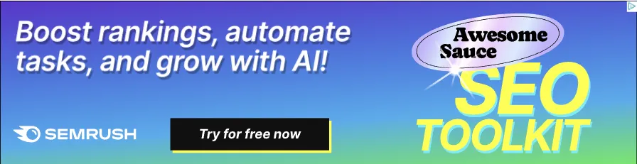 Best 10 Google Display Ads Examples for SaaS & Tech - Semrush example 1