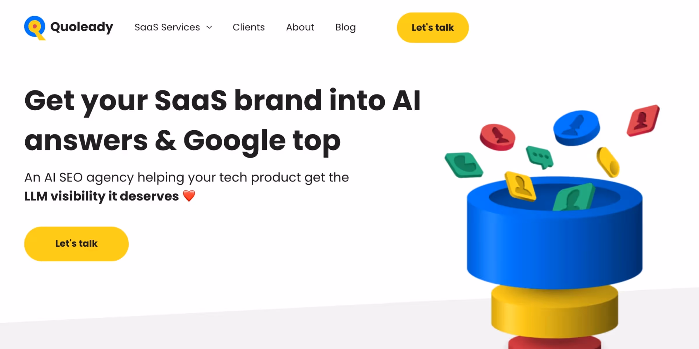 Quoleady homepage