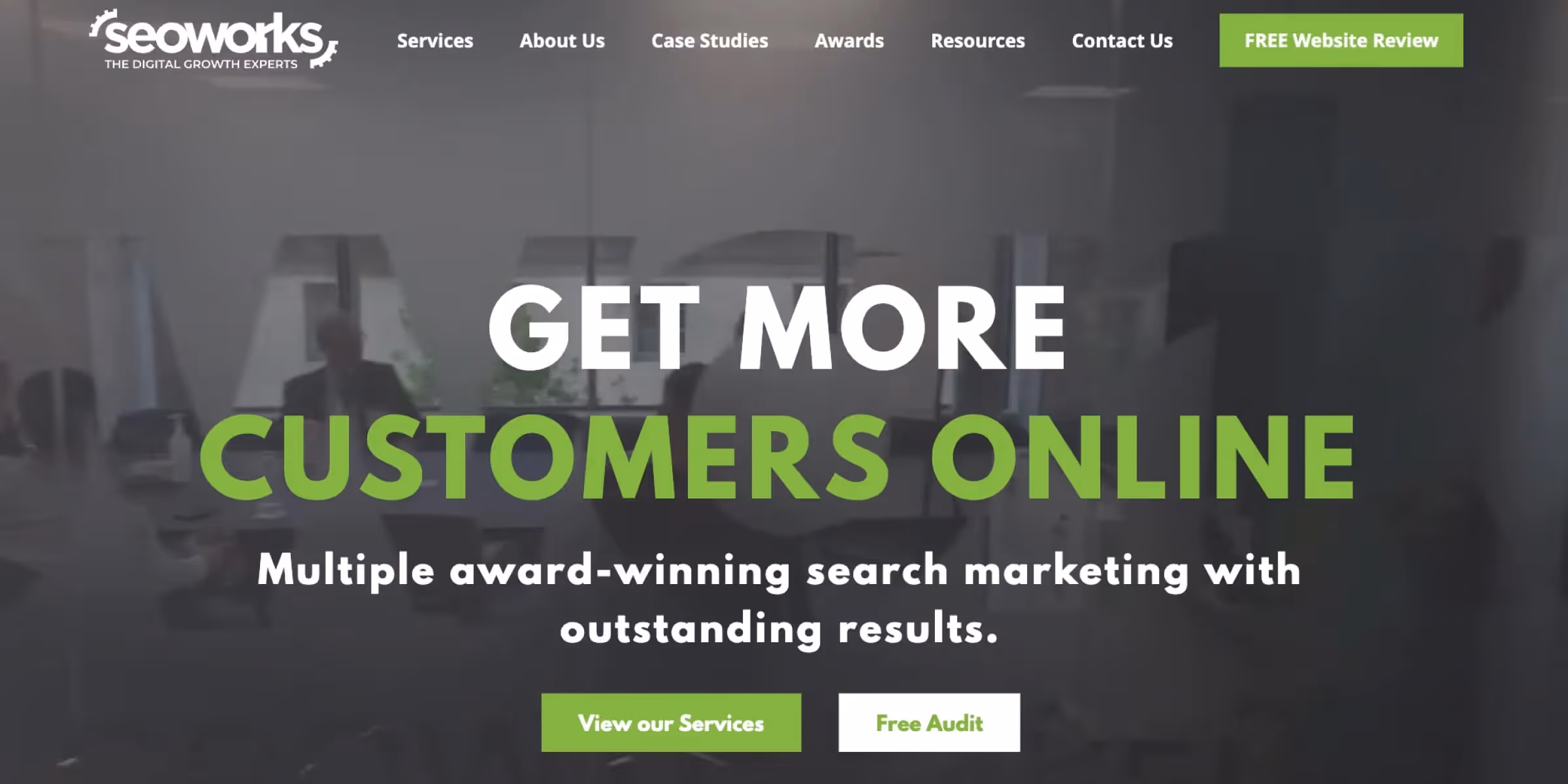 The SEO Works homepage