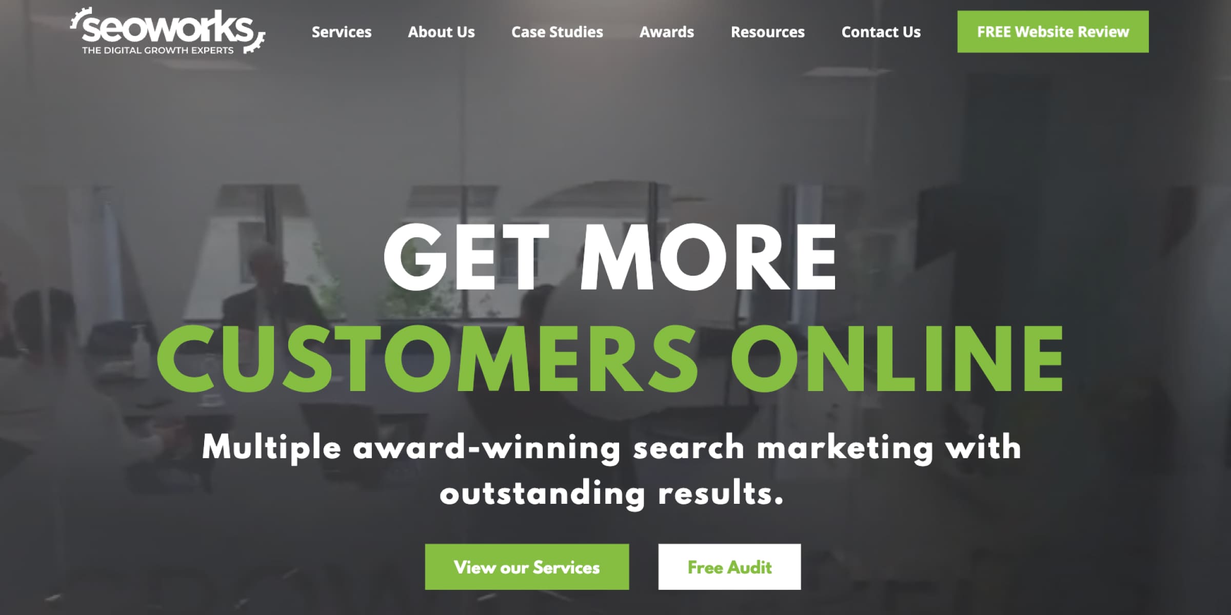 The SEO Works homepage