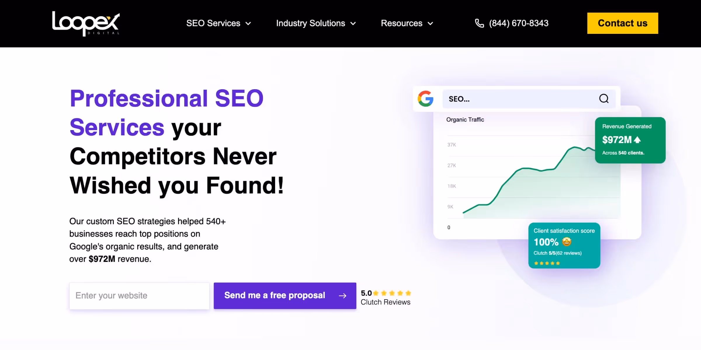 Loopex Digital homepage