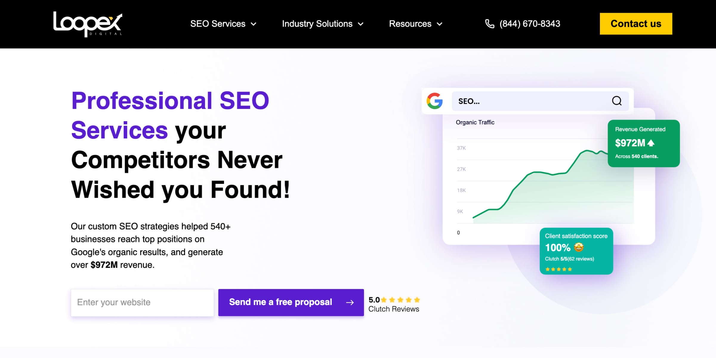 Loopex Digital homepage