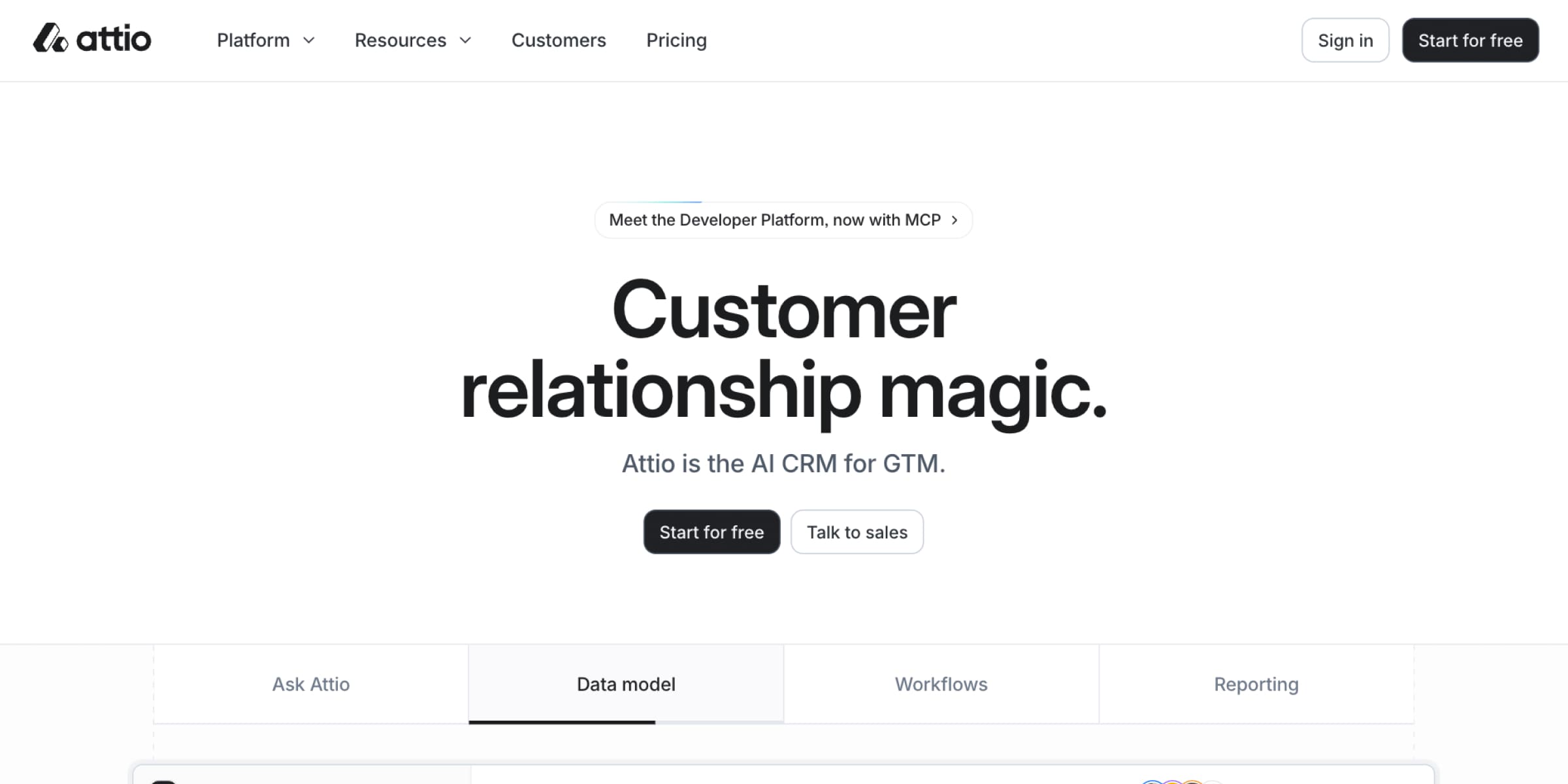 Aio CRm homepage
