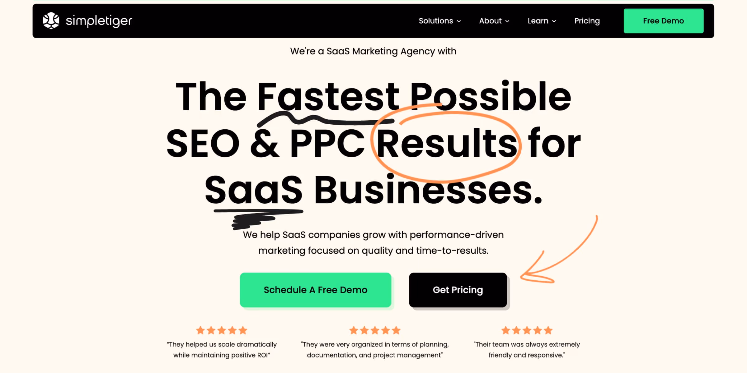 SimpleTiger: Best for SaaS SEO and Organic Pipeline