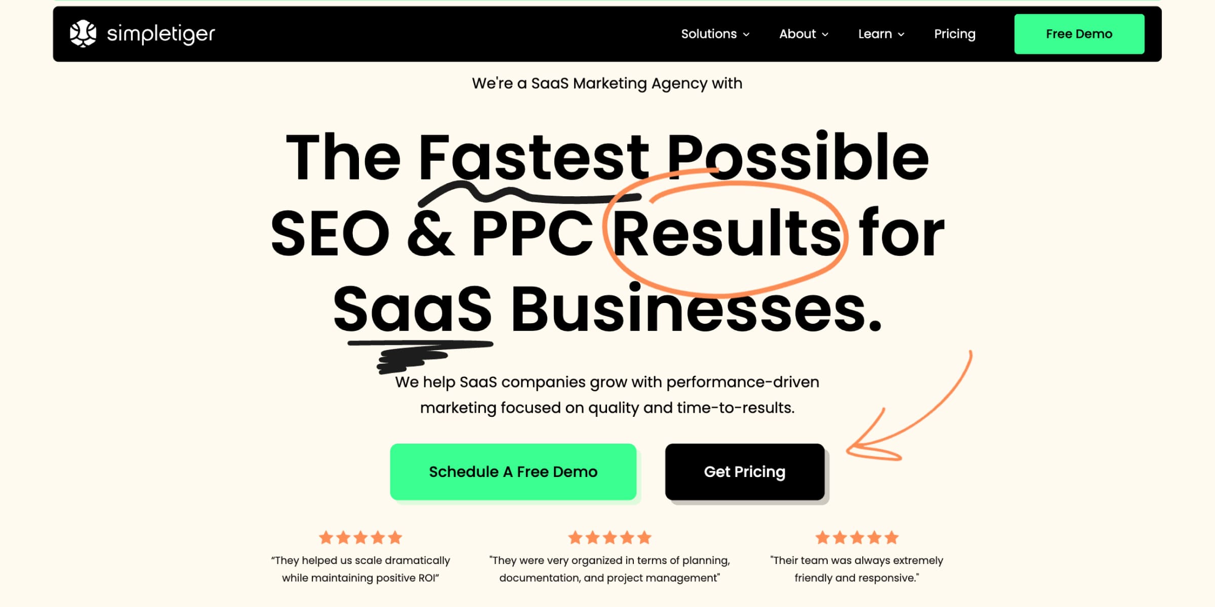 SimpleTiger: Best for SaaS SEO and Organic Pipeline