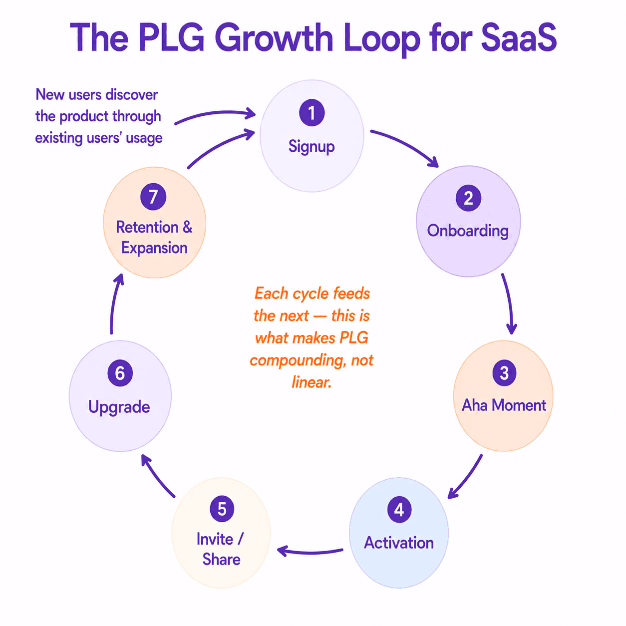 The PLG Growth Loop for SaaS
