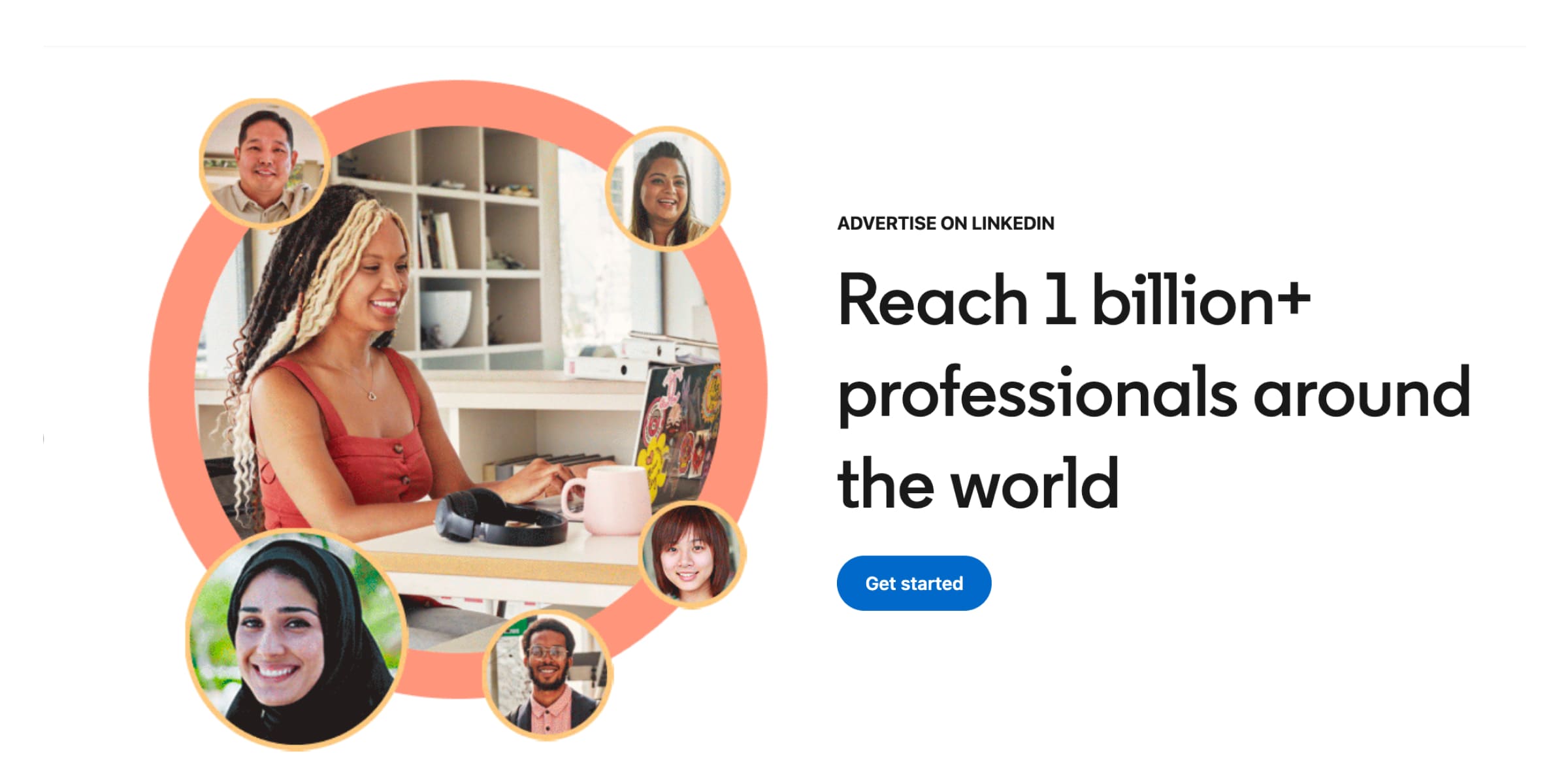 LinkedIn Ads Home Page