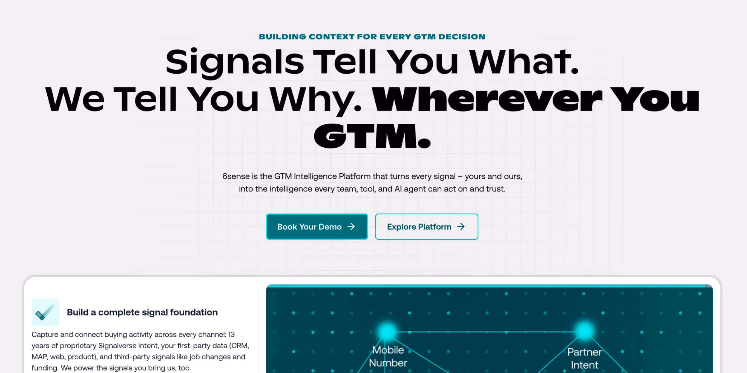 6sense Home Page