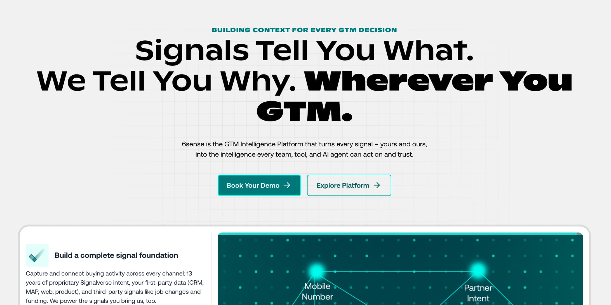 6sense Home Page