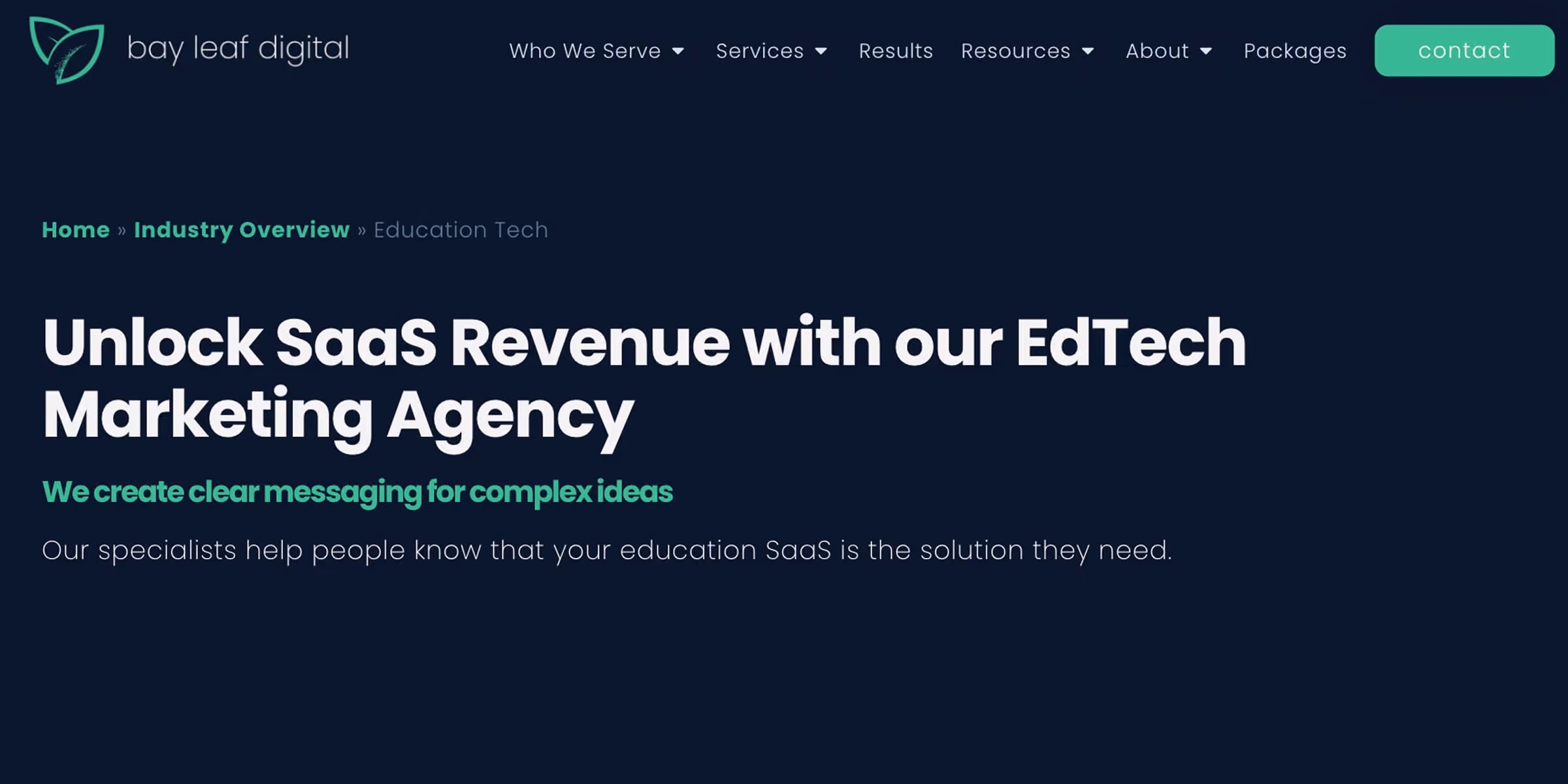 Bay Leaf Digital - Edtech Marketing Agency 