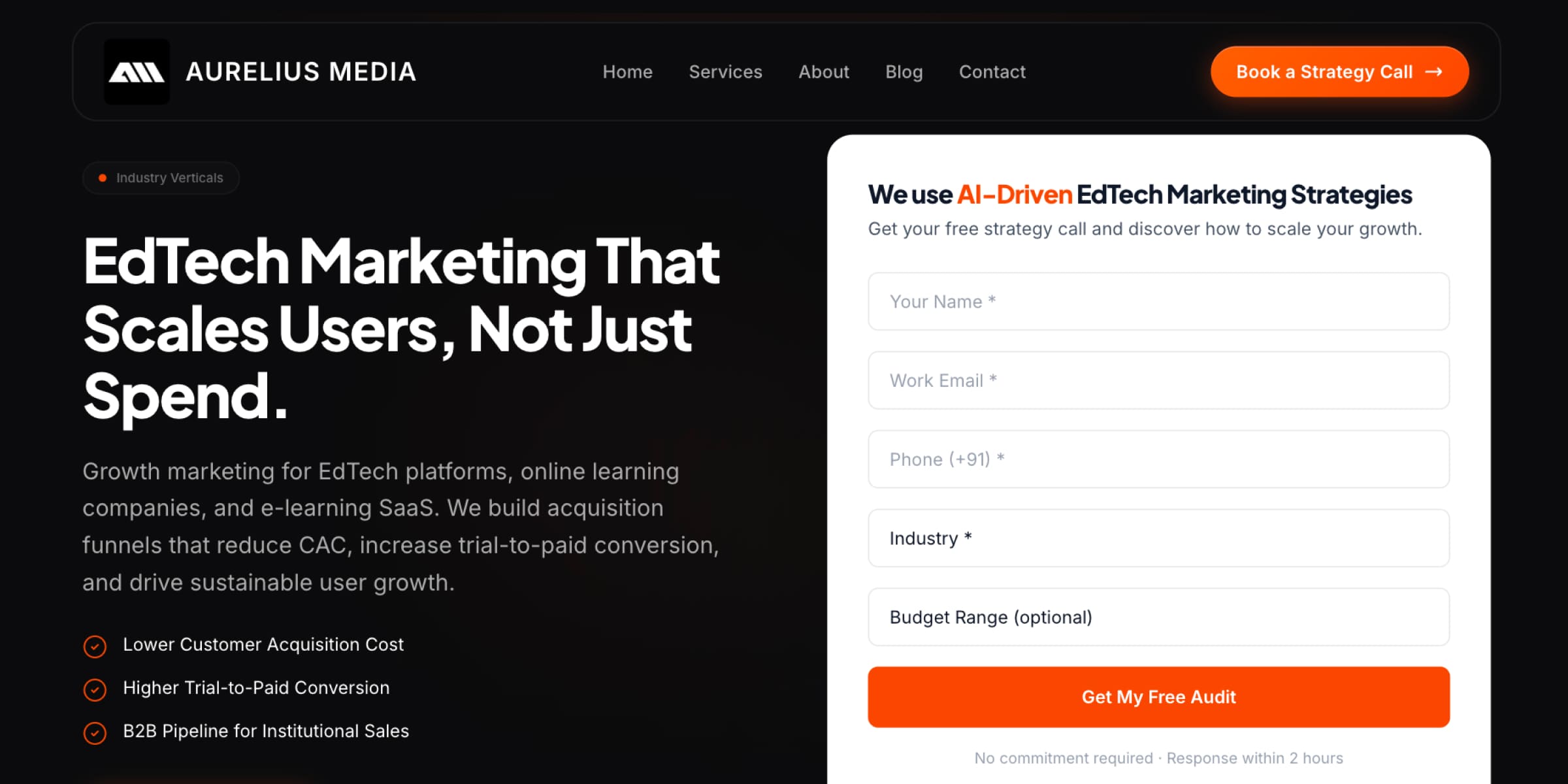 Aurelius Media - Edtech Marketing Agency 