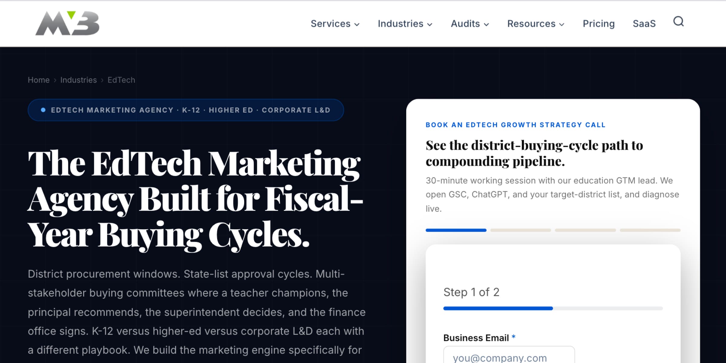 MV3 Marketing - Edtech Marketing Agency 