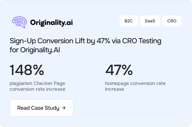 Originality AI case study from Aimers