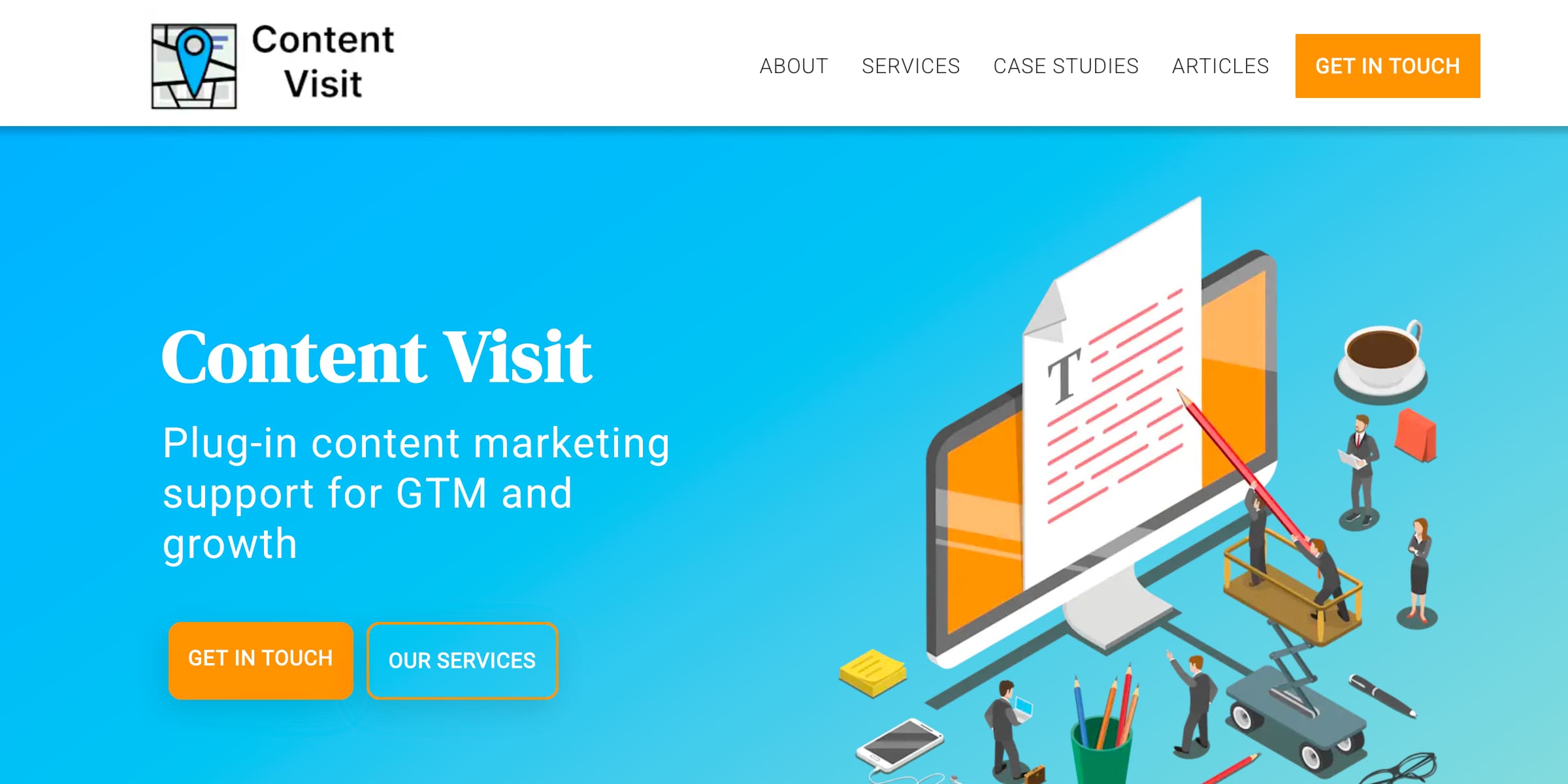 Content Visit Home Page