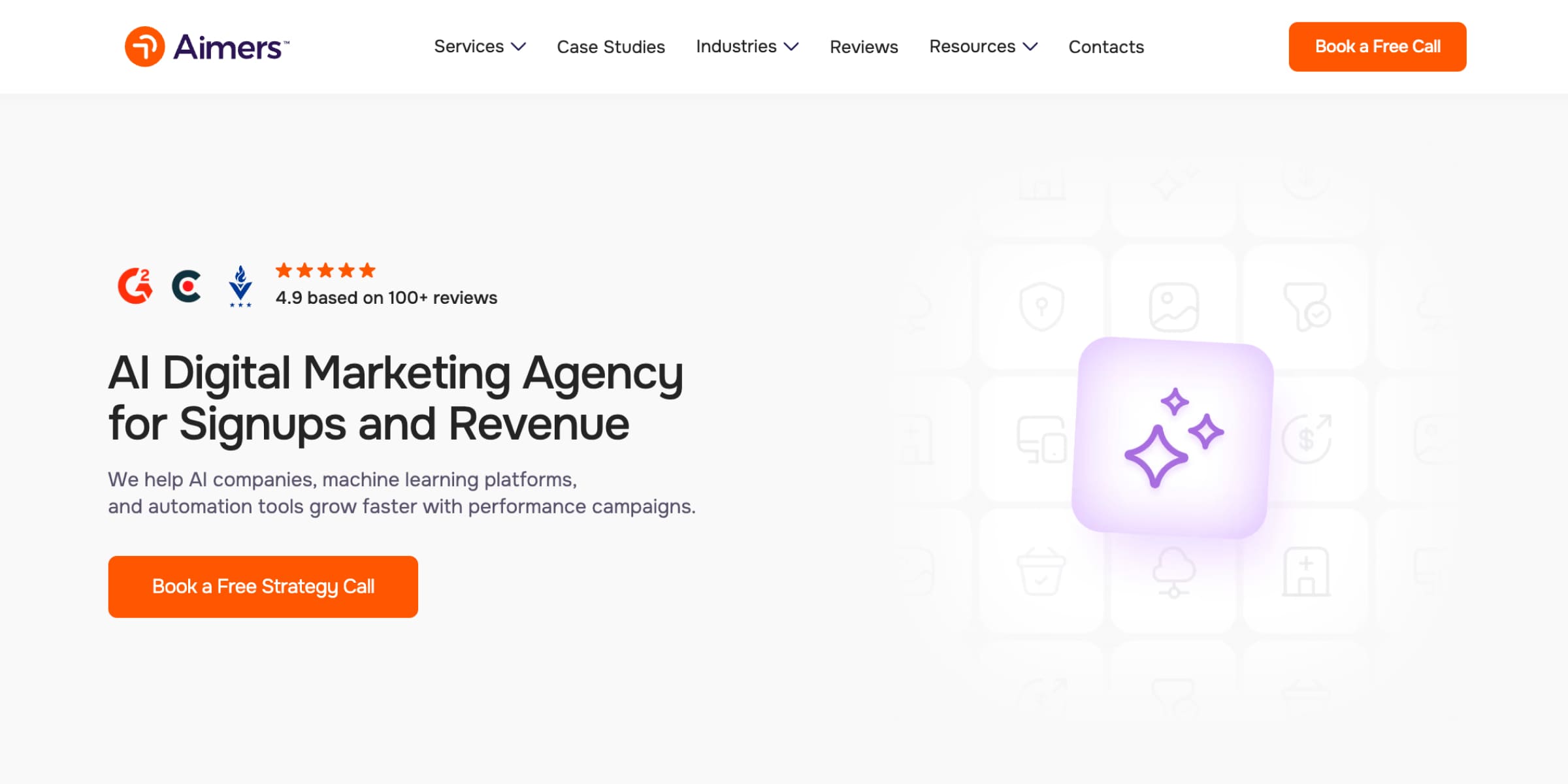 Aimers for Paid Acquisition and CRO