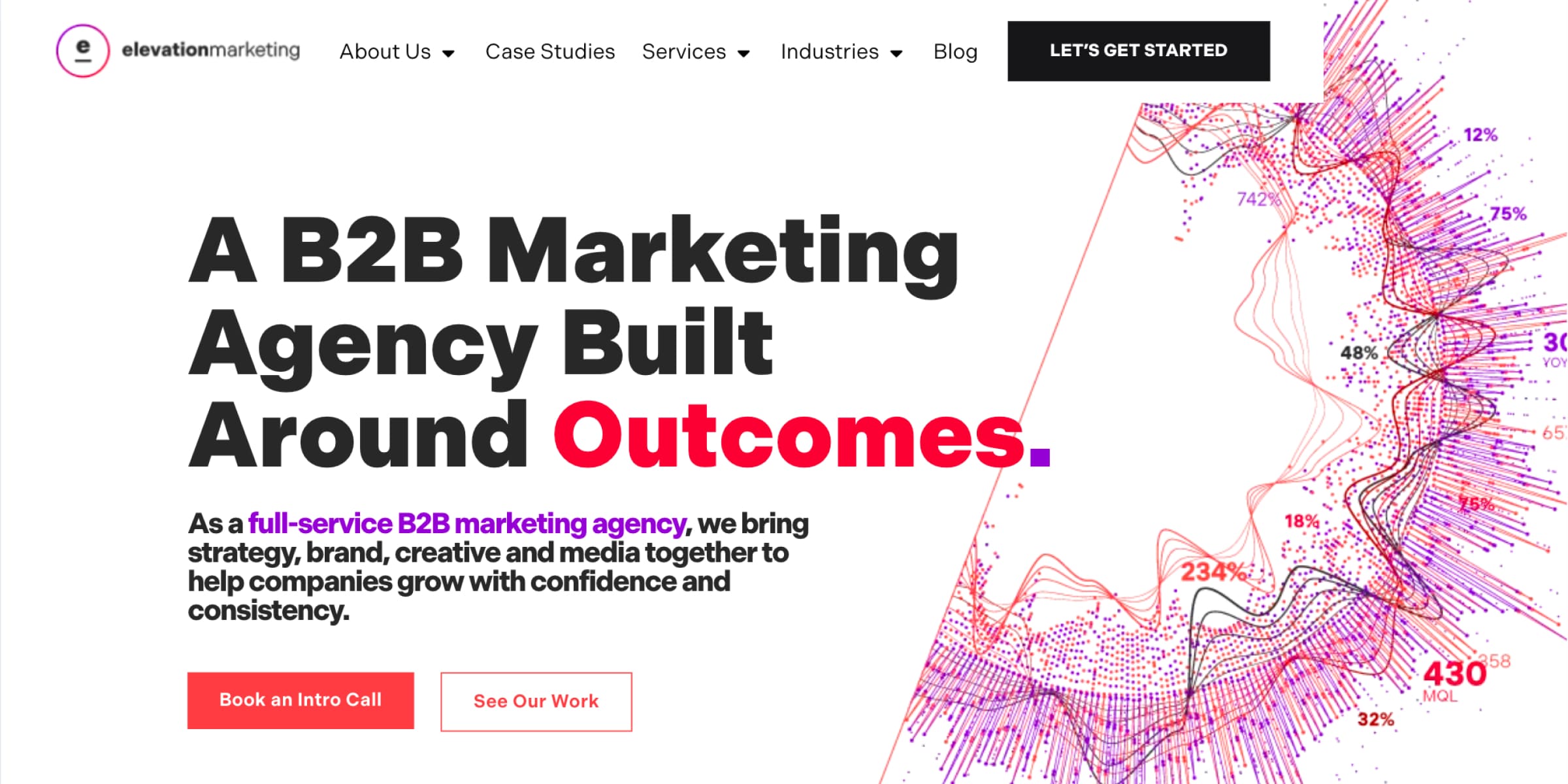 Elevation Marketing Homepage