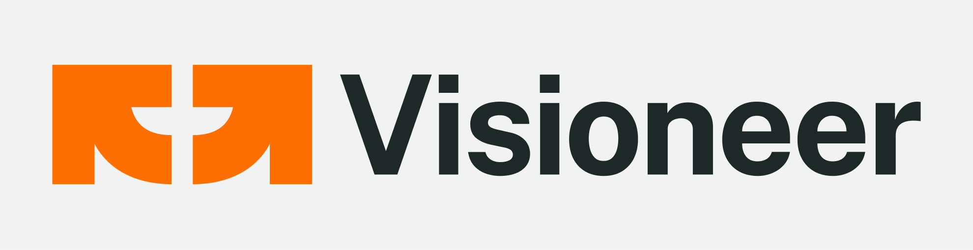 Logo design concept of Visioneer Logistics