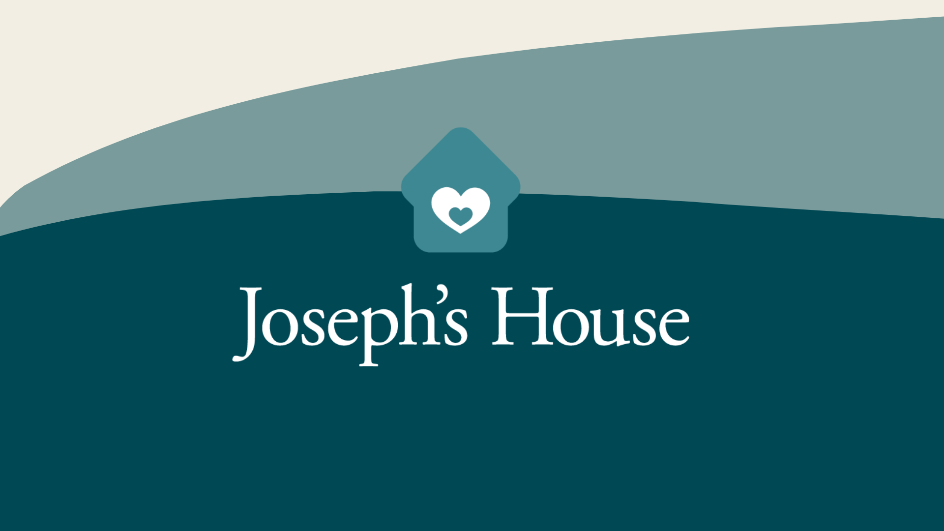 Joseph's House Logo on Green background