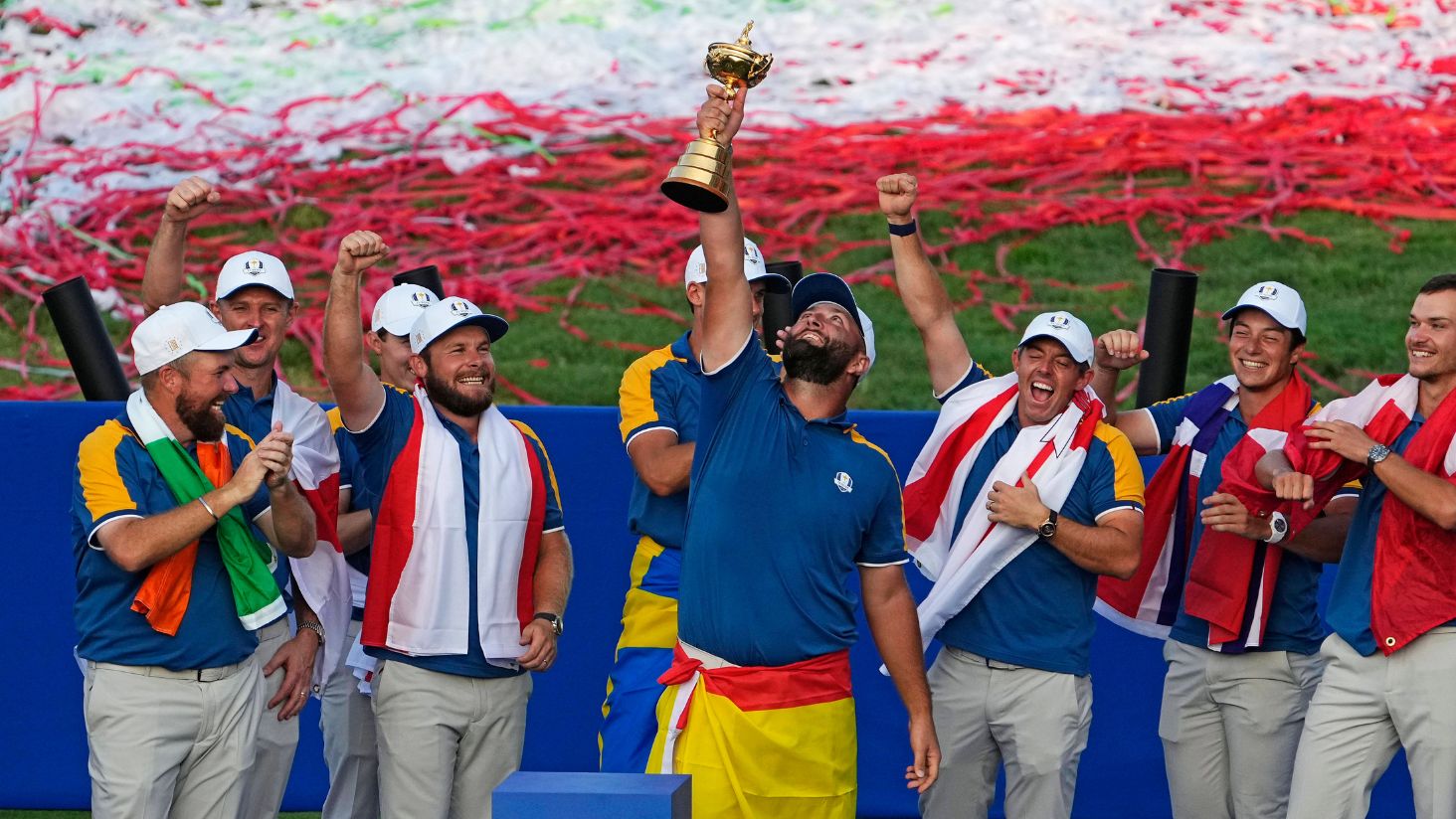 Jon Rahm Ryder Cup Trophy