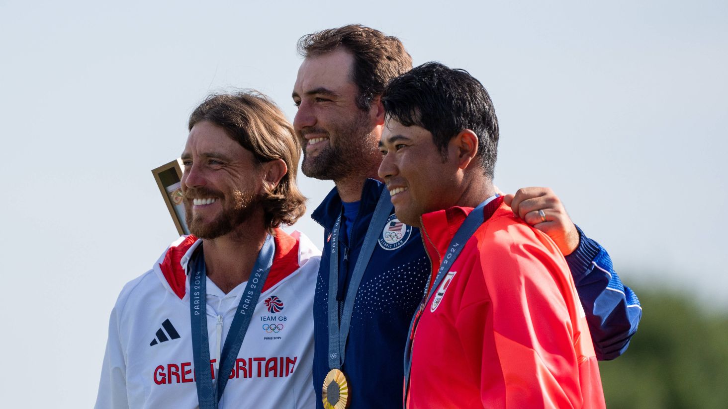 Scottie Scheffler Olympics Gold Medal