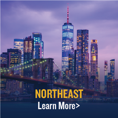 Image of NYC with text indicating learn more with a link