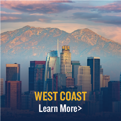 Image of Los Angeles with text indicating learn more with a link