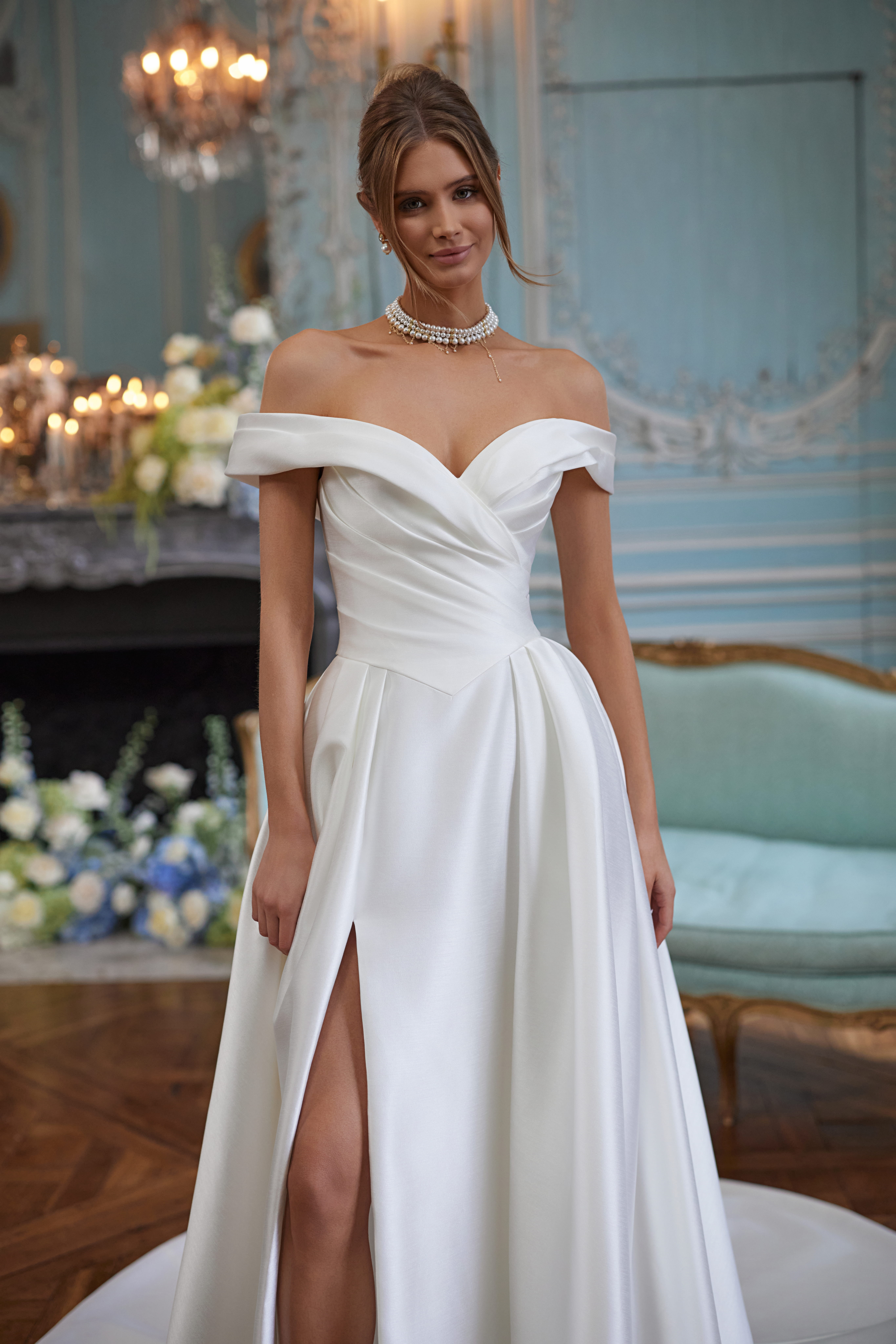 Brautkleid A-Linie clean von DAMA Couture