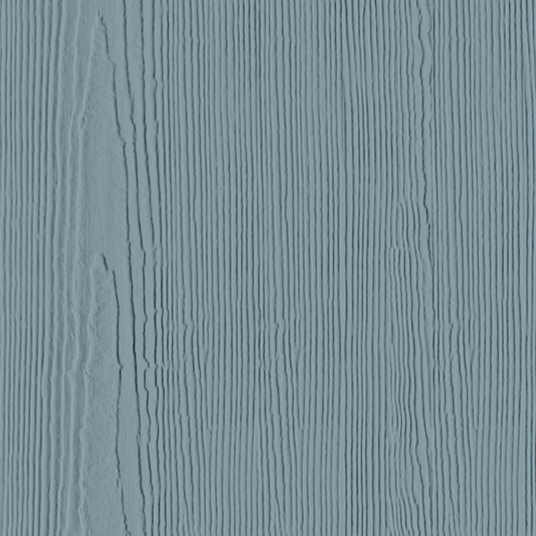 Hardie Panel vertical siding product sample in Evening Blue