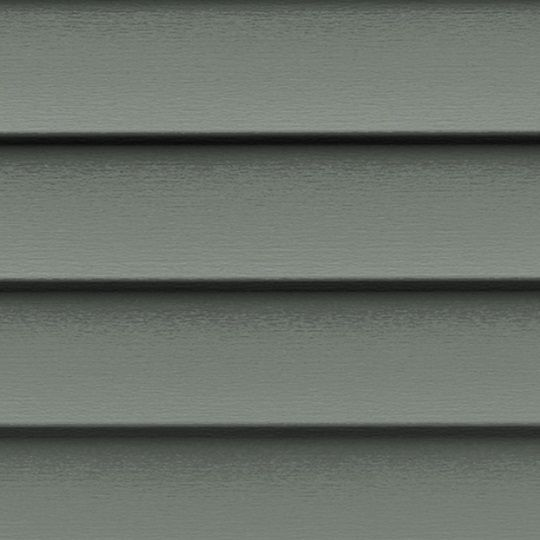 Mastic Ovation vinyl siding close-up sample in sage green