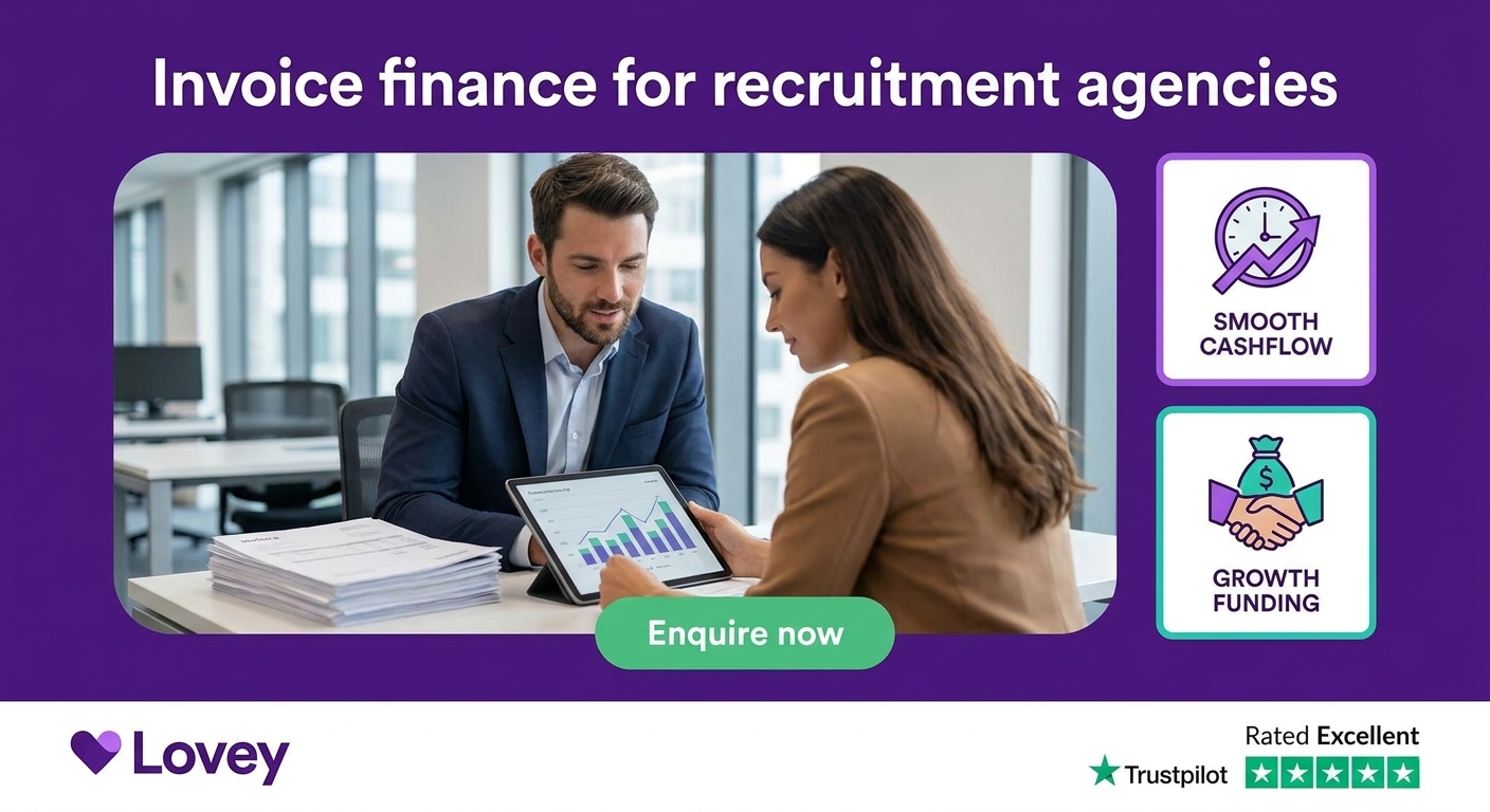 Invoice finance for recruitment agencies
