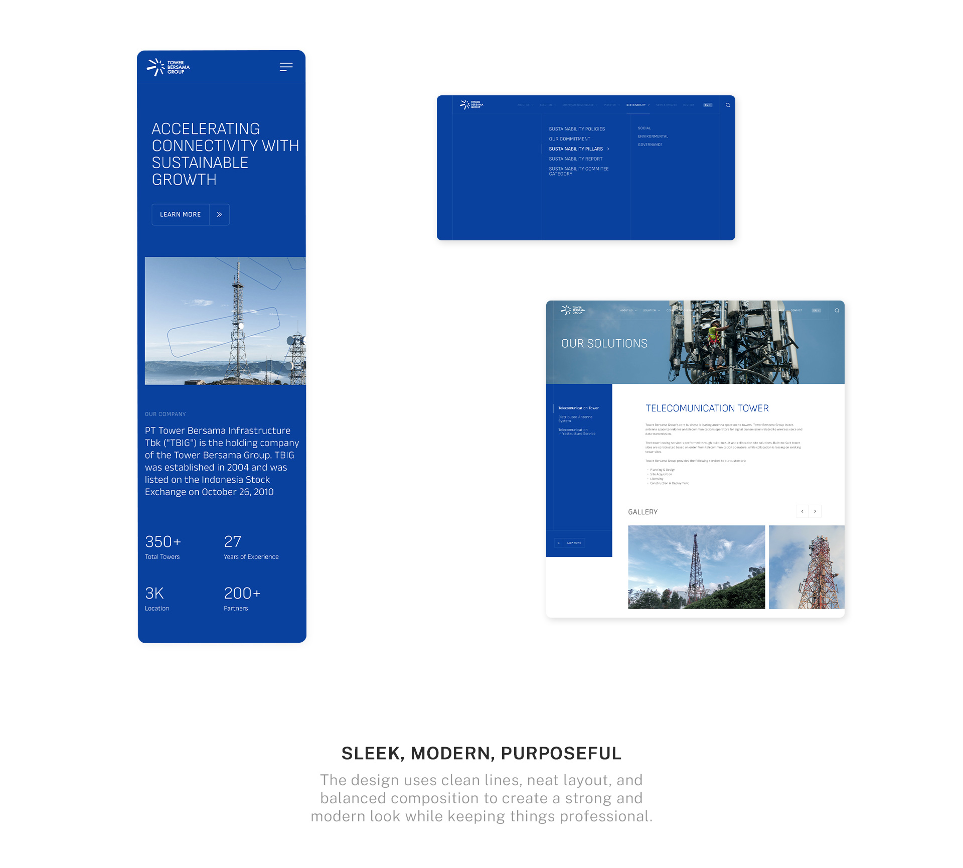 Tower Bersama Group Website