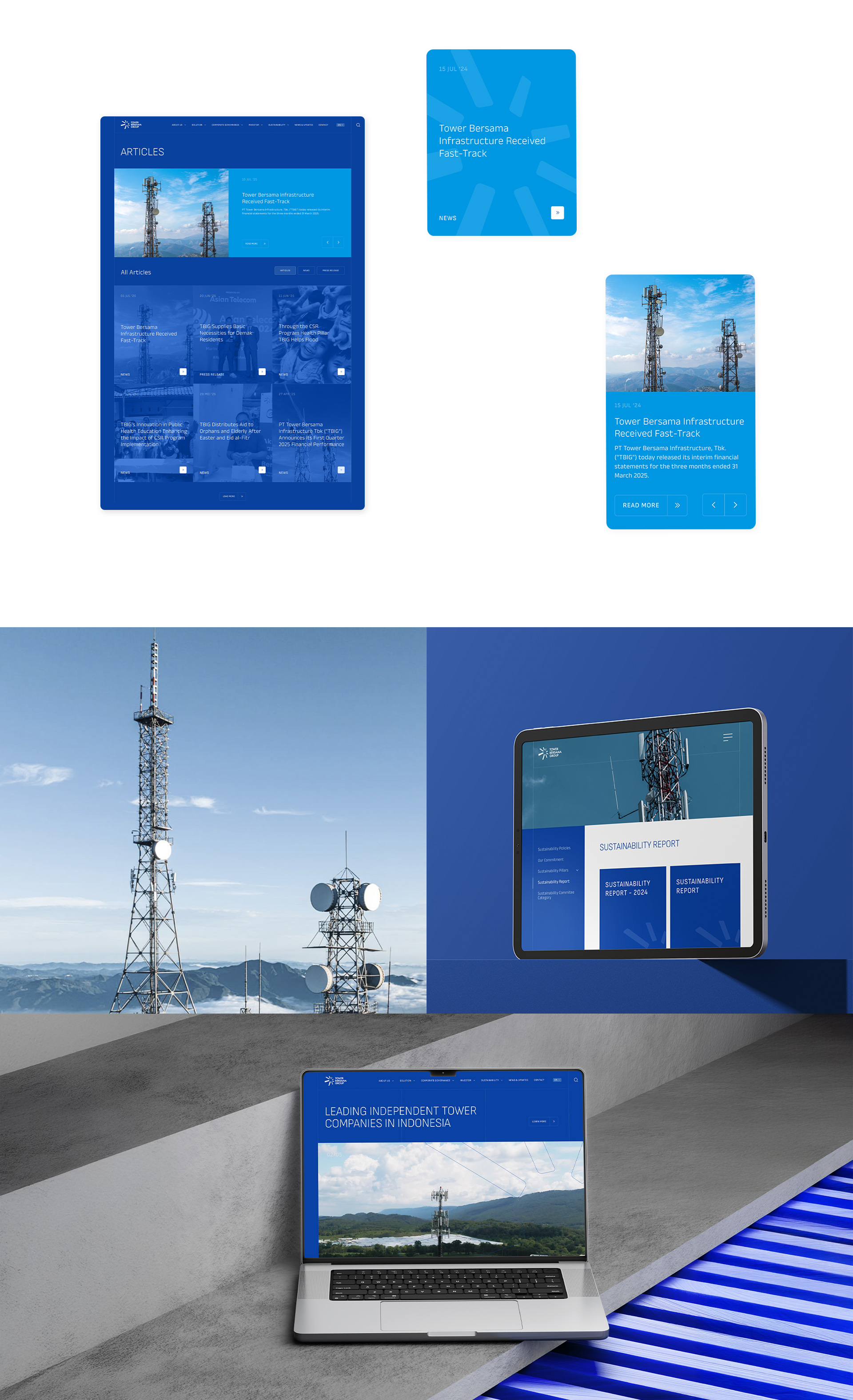 Tower Bersama Group Website