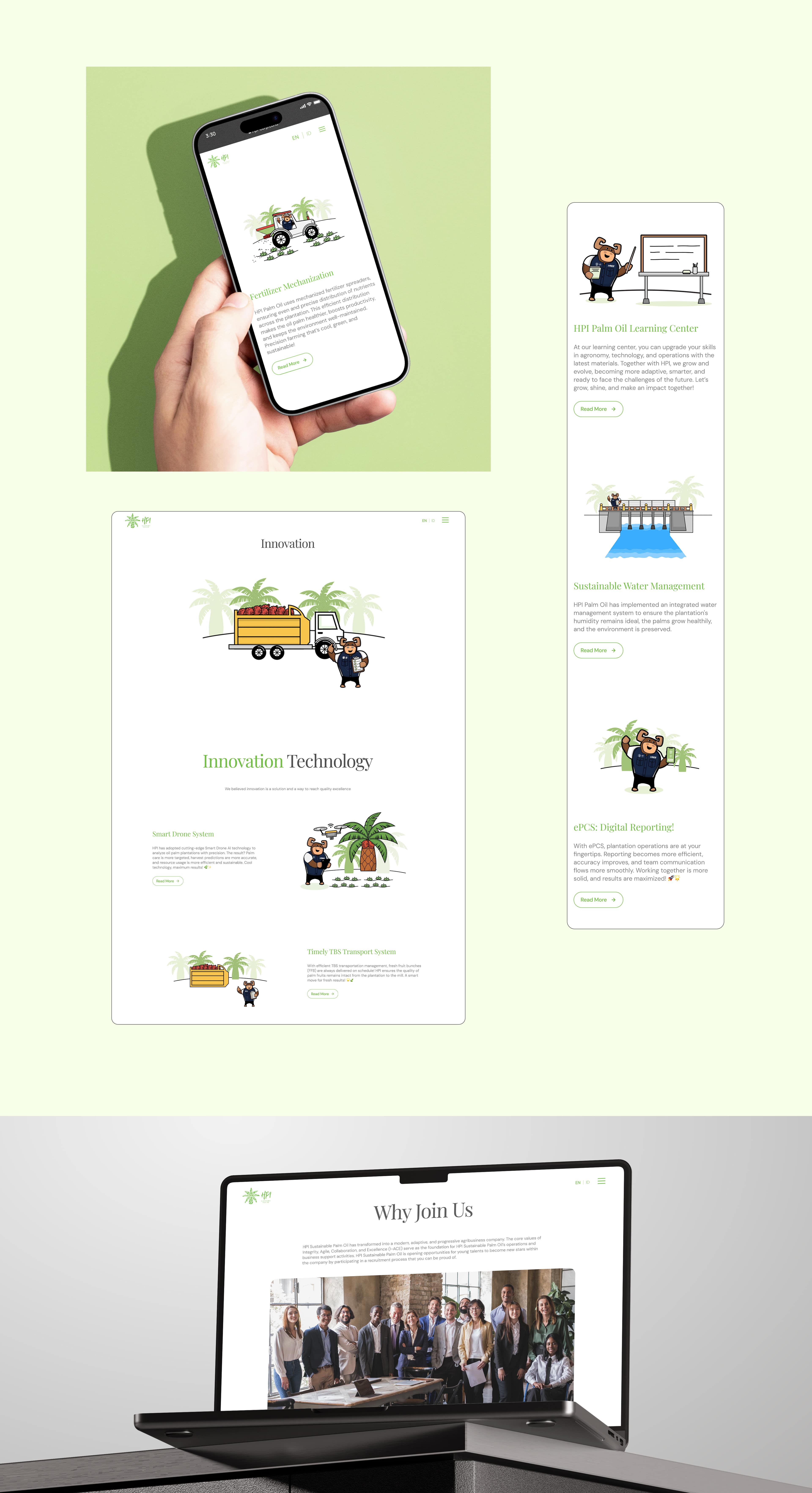 HPI Palm Oil Website