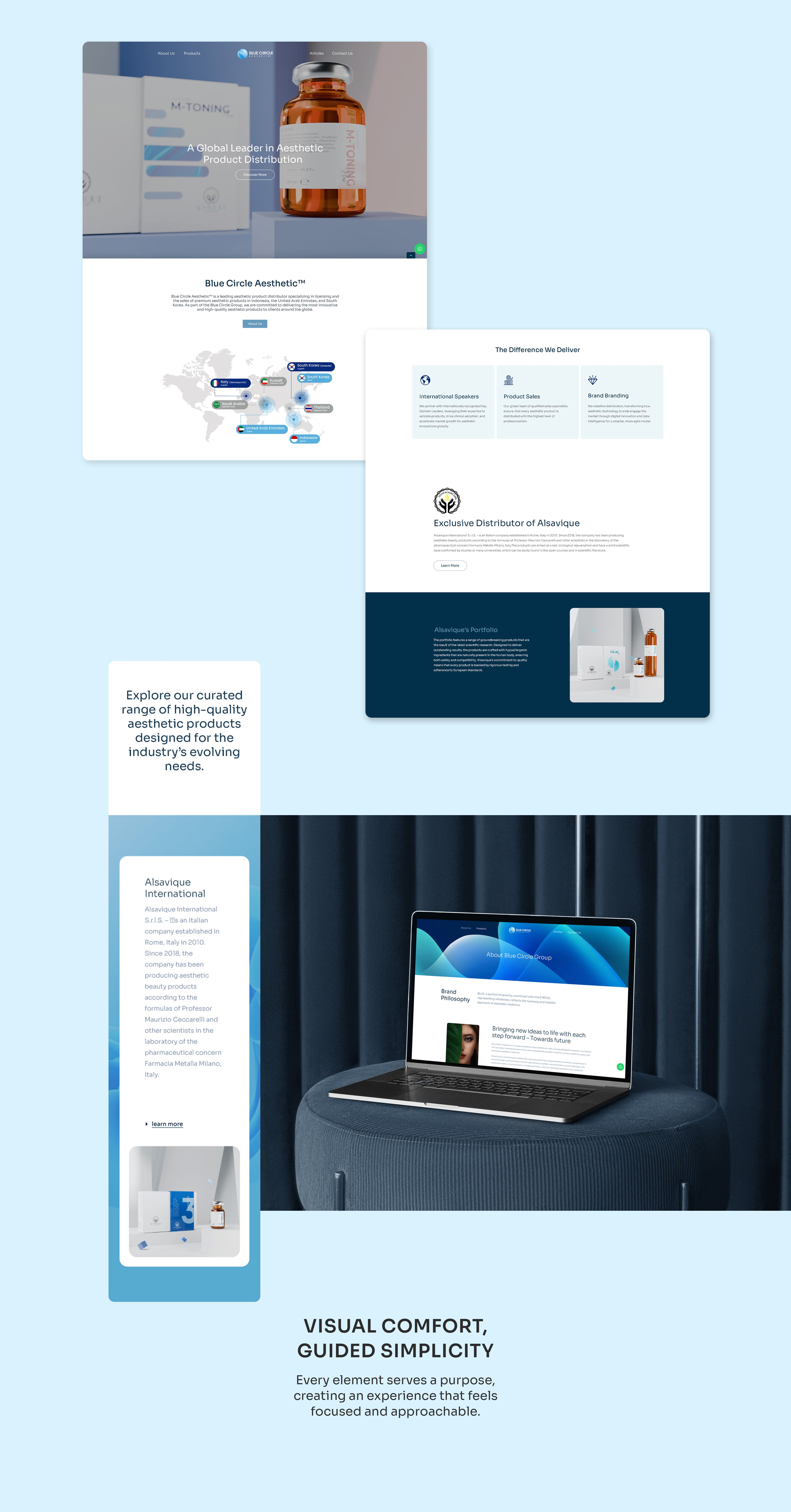 Blue Circle Group Website