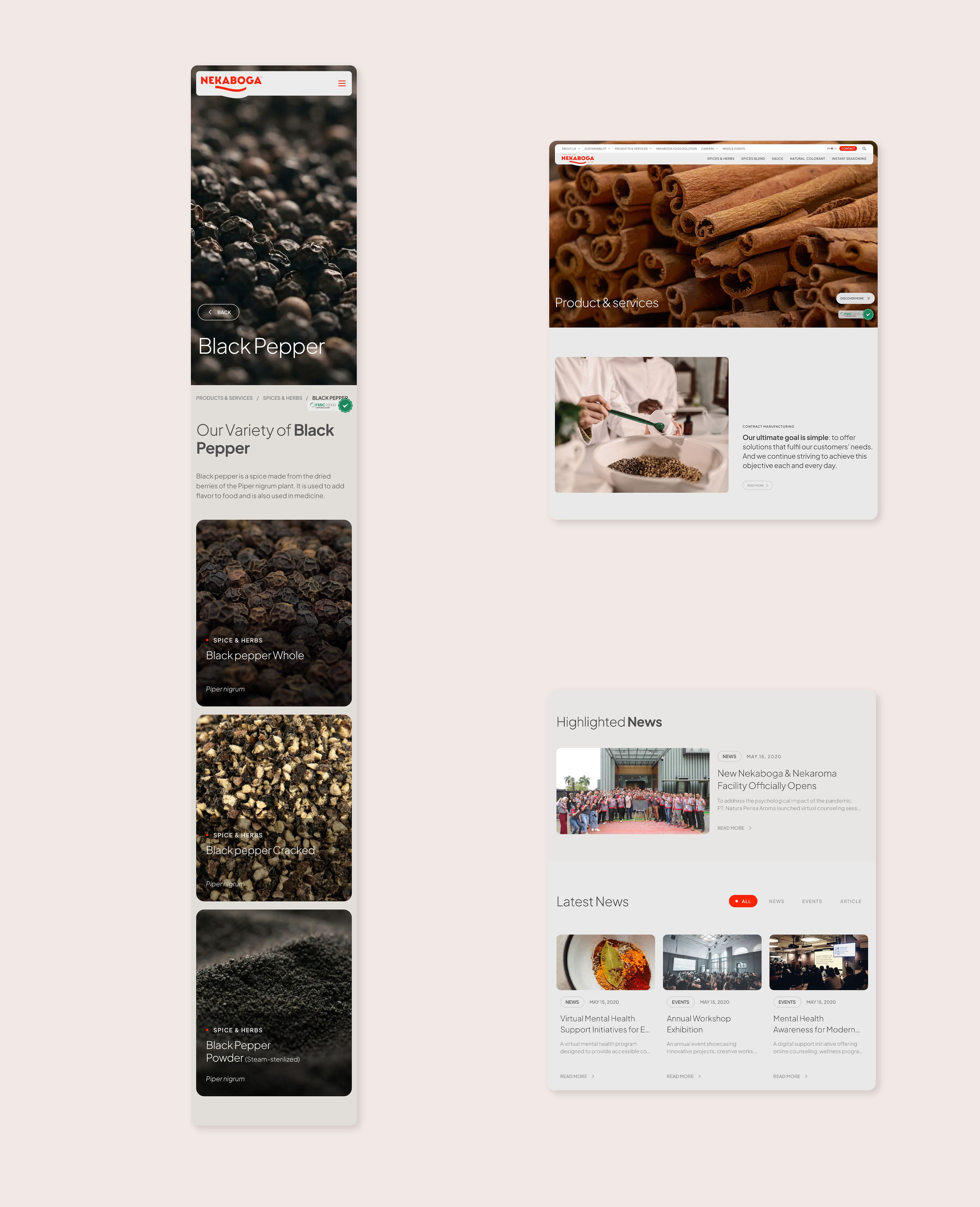 Neka Boga's Website