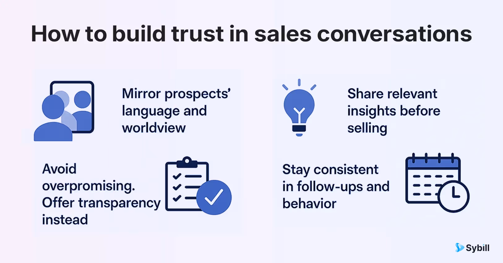 How to build trust in sales conversations