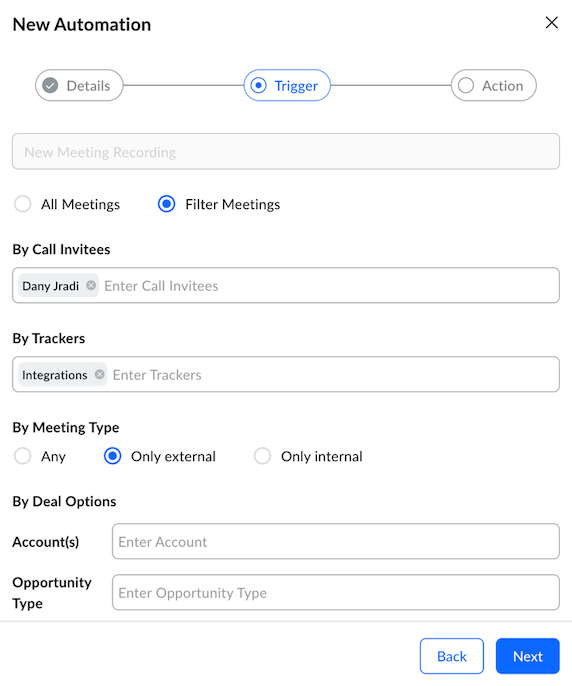 Sybill's Zapier integration