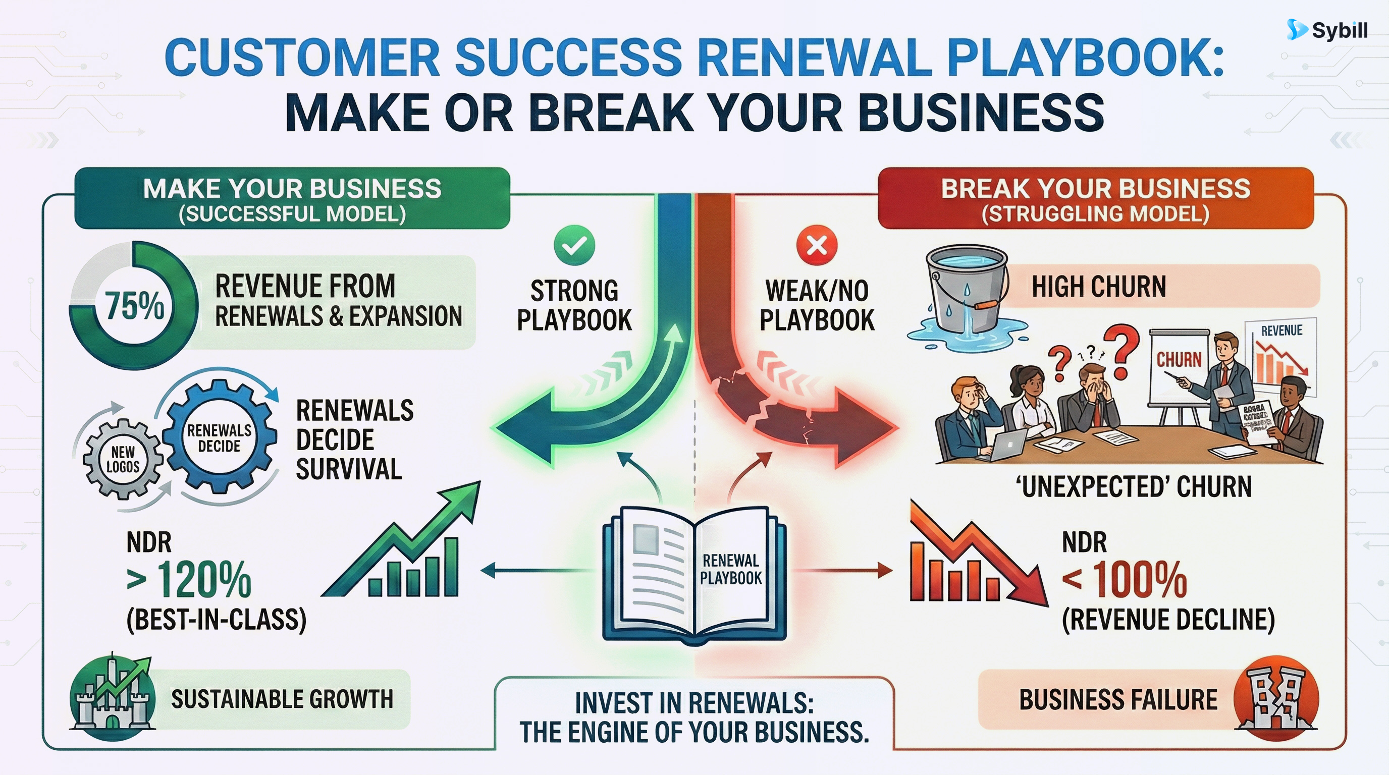 Why your customer success renewal playbook can make or break your business