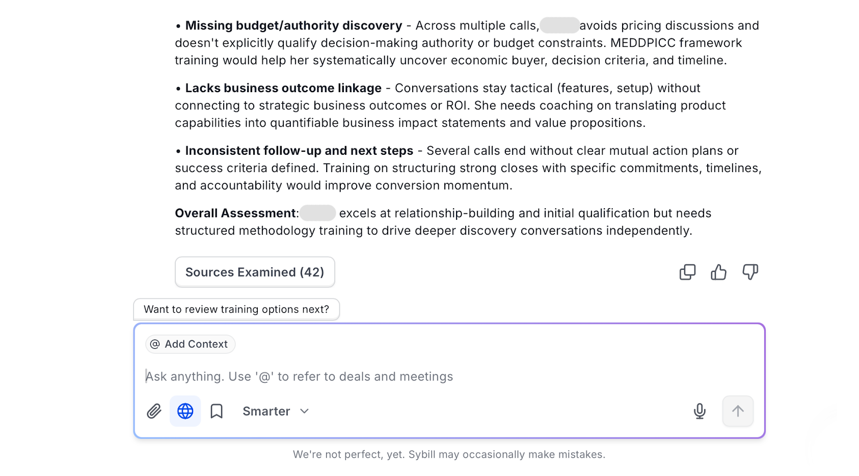 Prompts for sales KPIs in the age of AI.