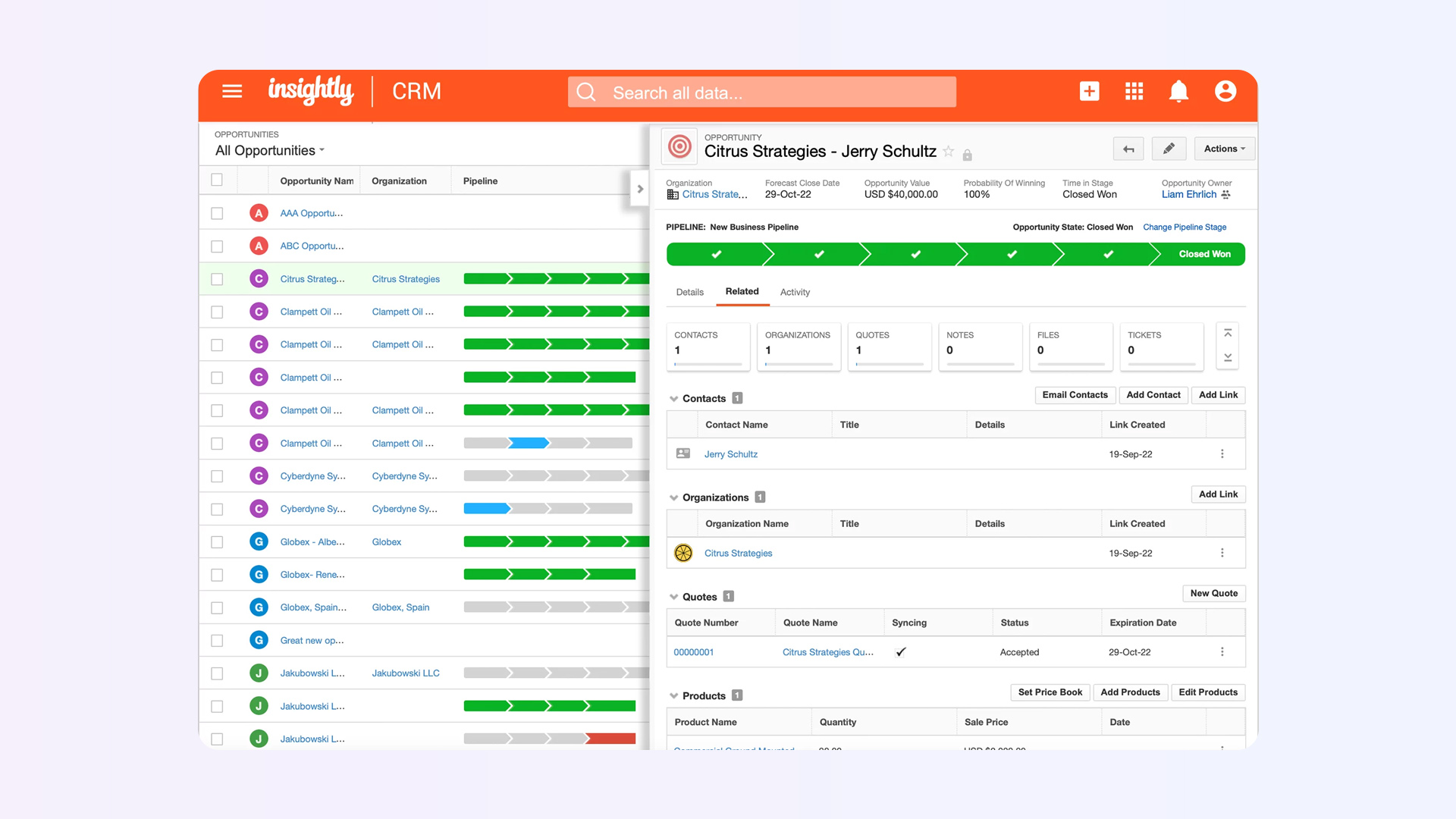 Best CRM Tools 2026 Insightly