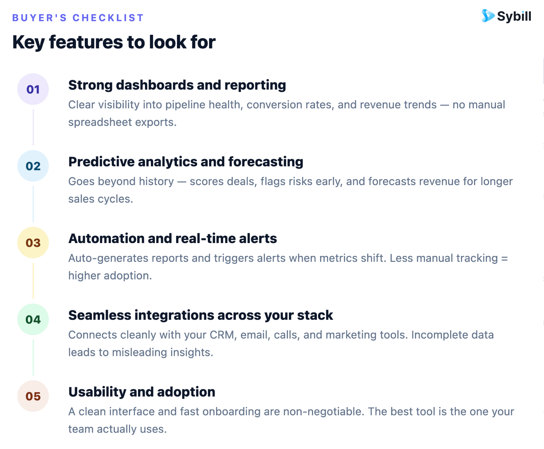 Key Features To Look For In The Best Sales Analytics Software