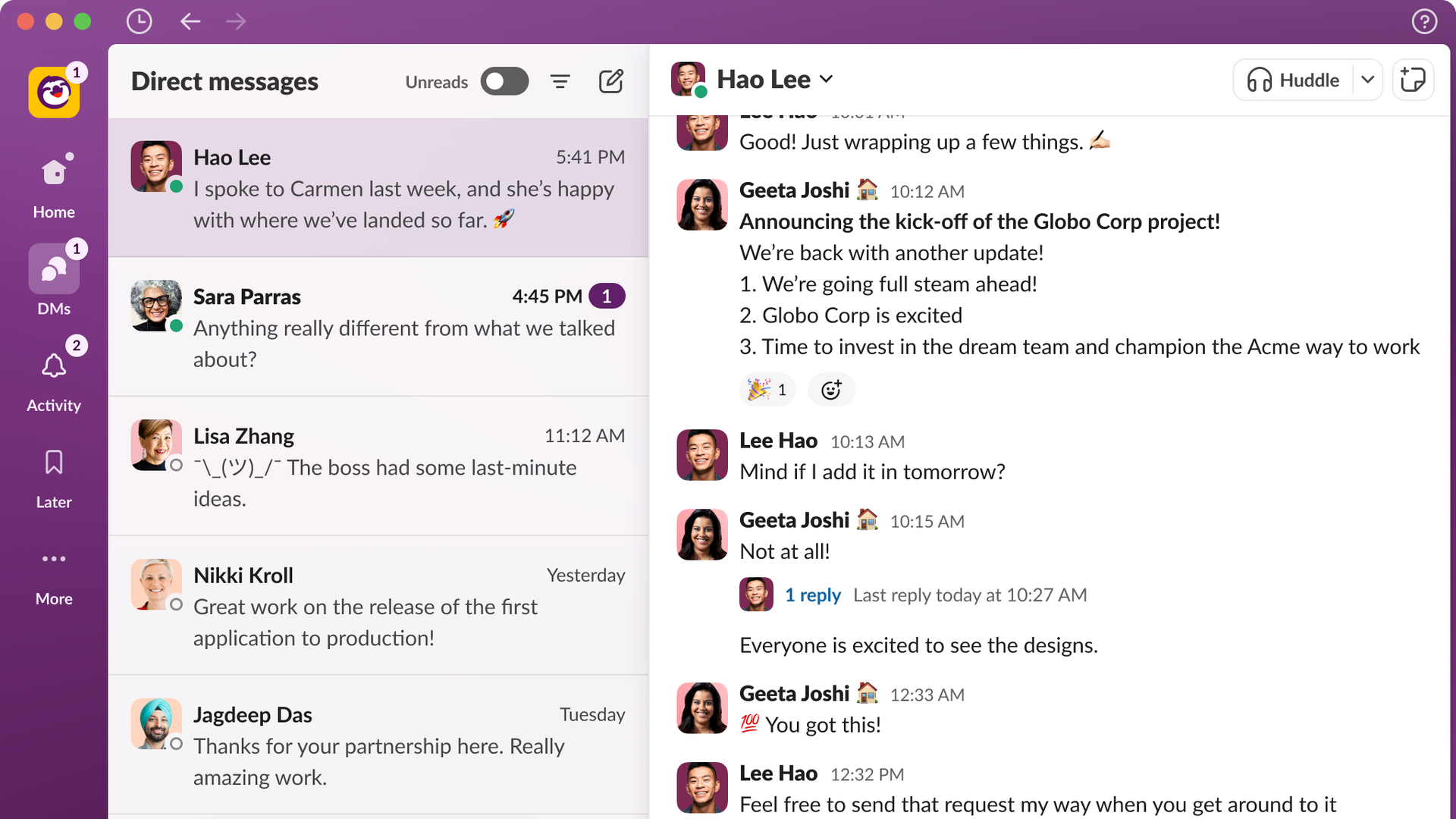 Slack's major redesign to consolidate messaging, notifications