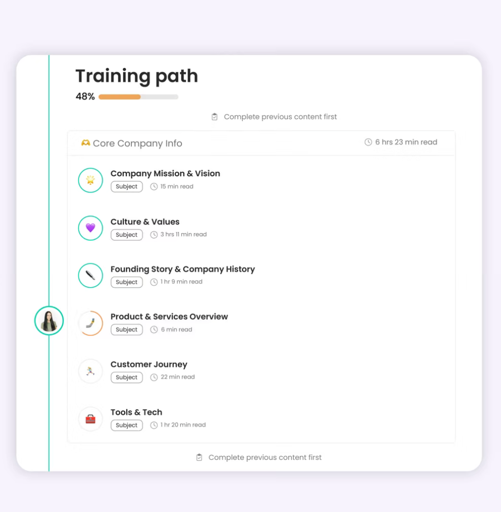 Trainual sales onboarding software