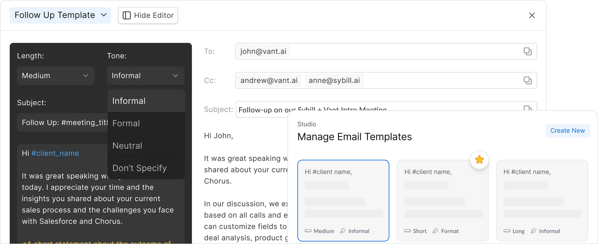 AI auto follow up emails
