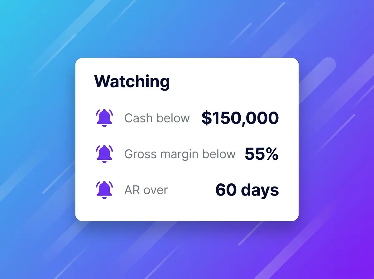Watch what matters