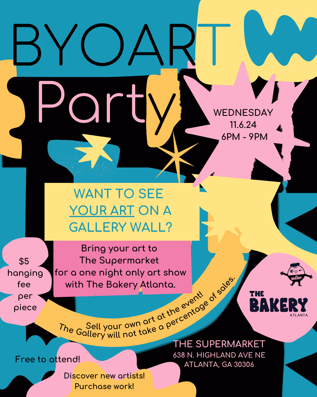 BYO Art Party ~ November