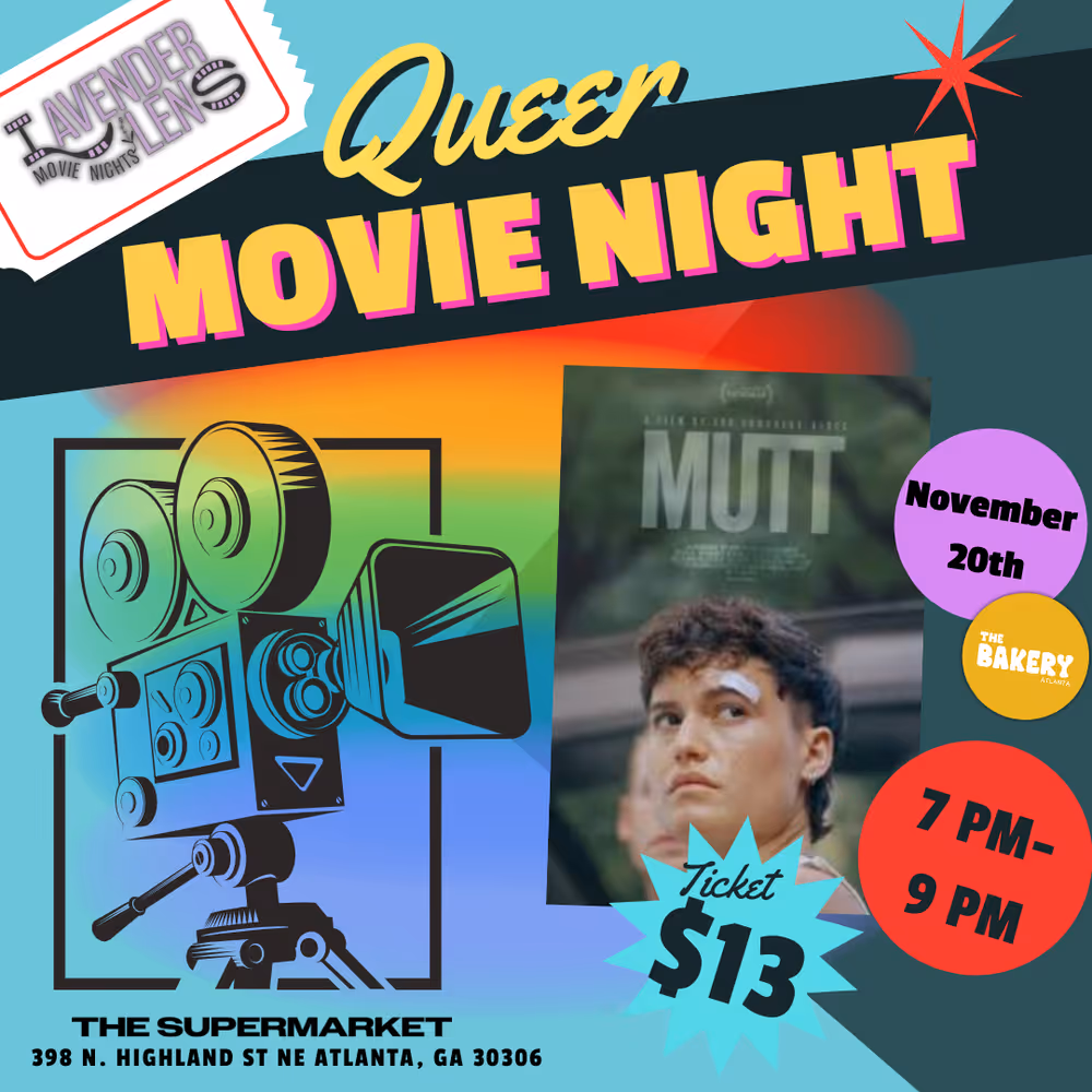 Lavender Lens: Queer Movie Night ~ “Mutt”