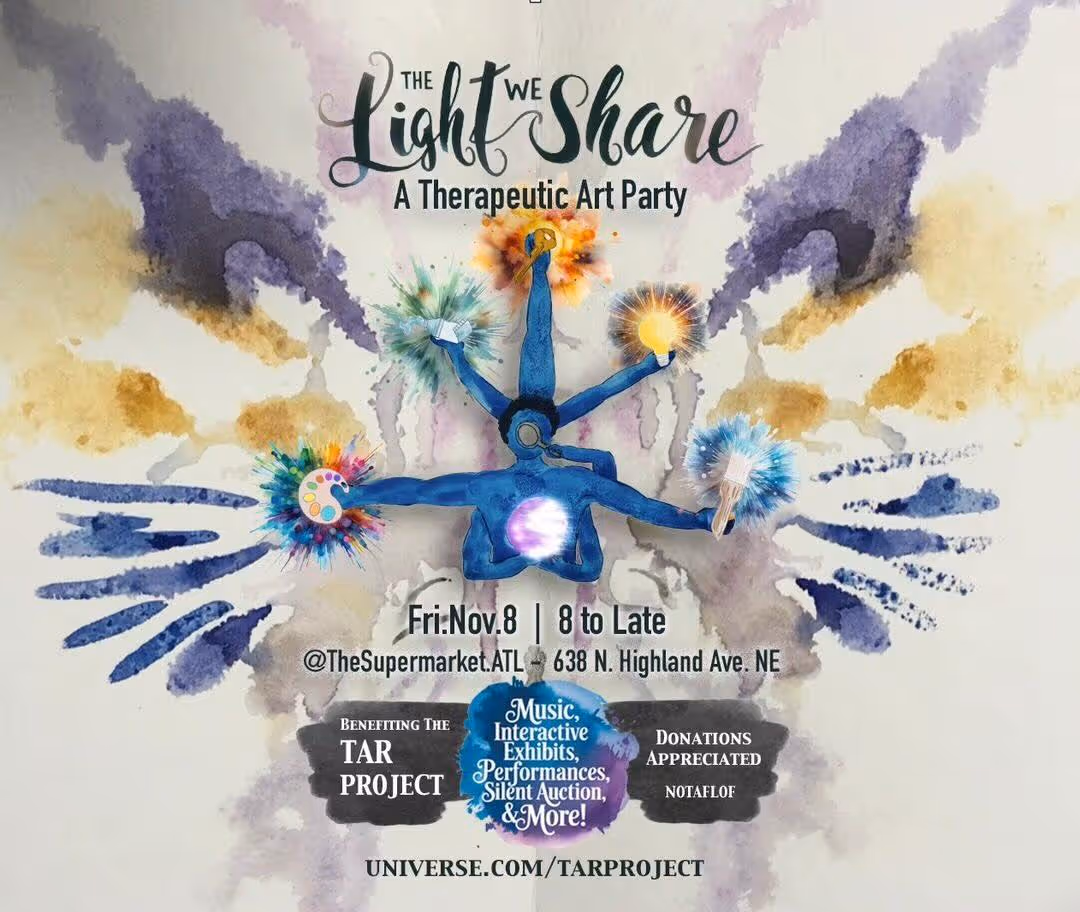 The Light We Share: A Therapeutic Art Party
