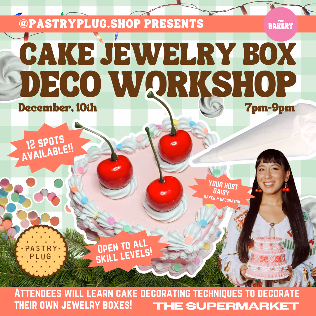 12/10 ~ Decoden Workshop ~ DIY Jewelry Boxes with Pastry Plug