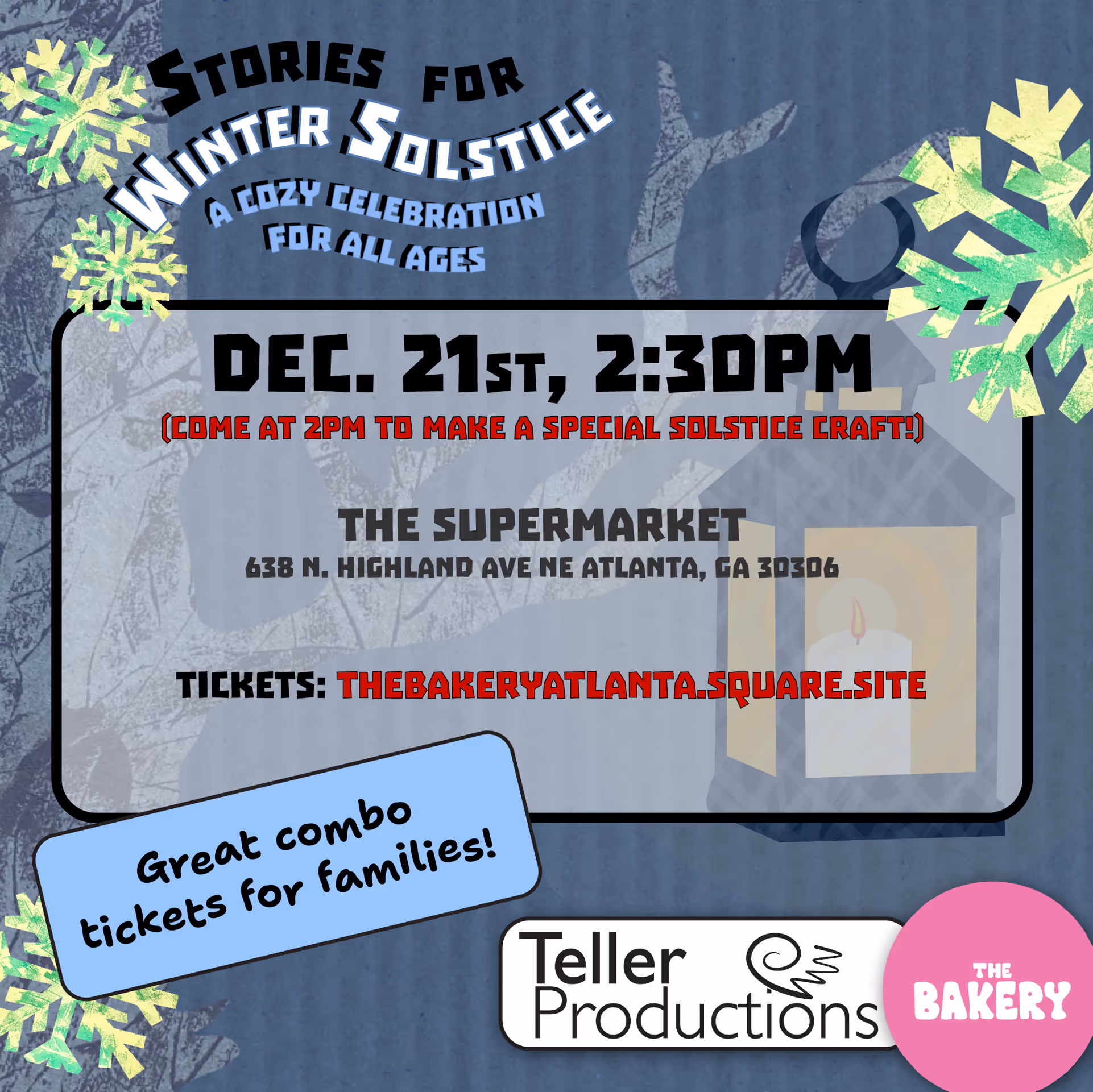 12/21 Kids 'N Crafts ~ Winter Solstice Puppet Show